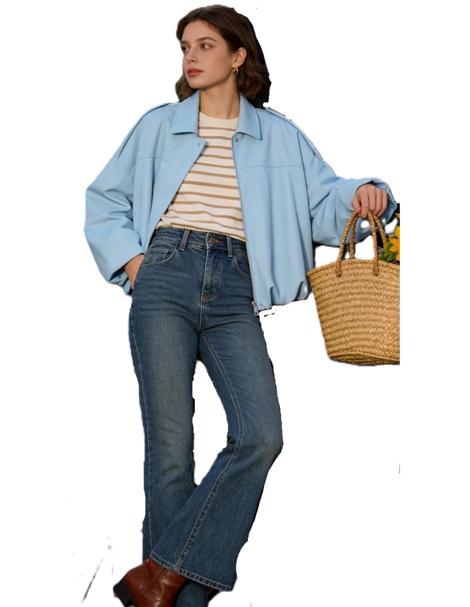 Chamarra casual no para mujer 4