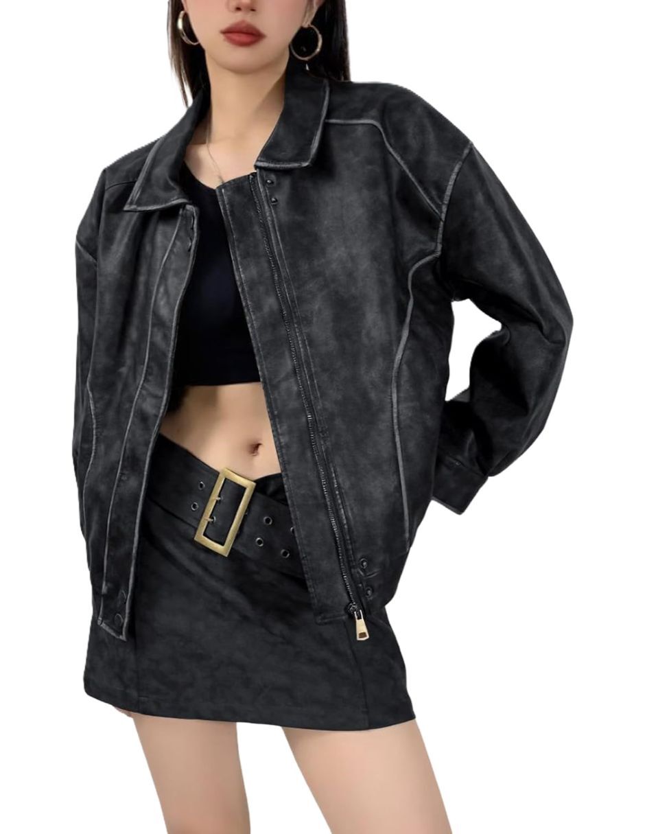 Chamarra casual Chouya para mujer