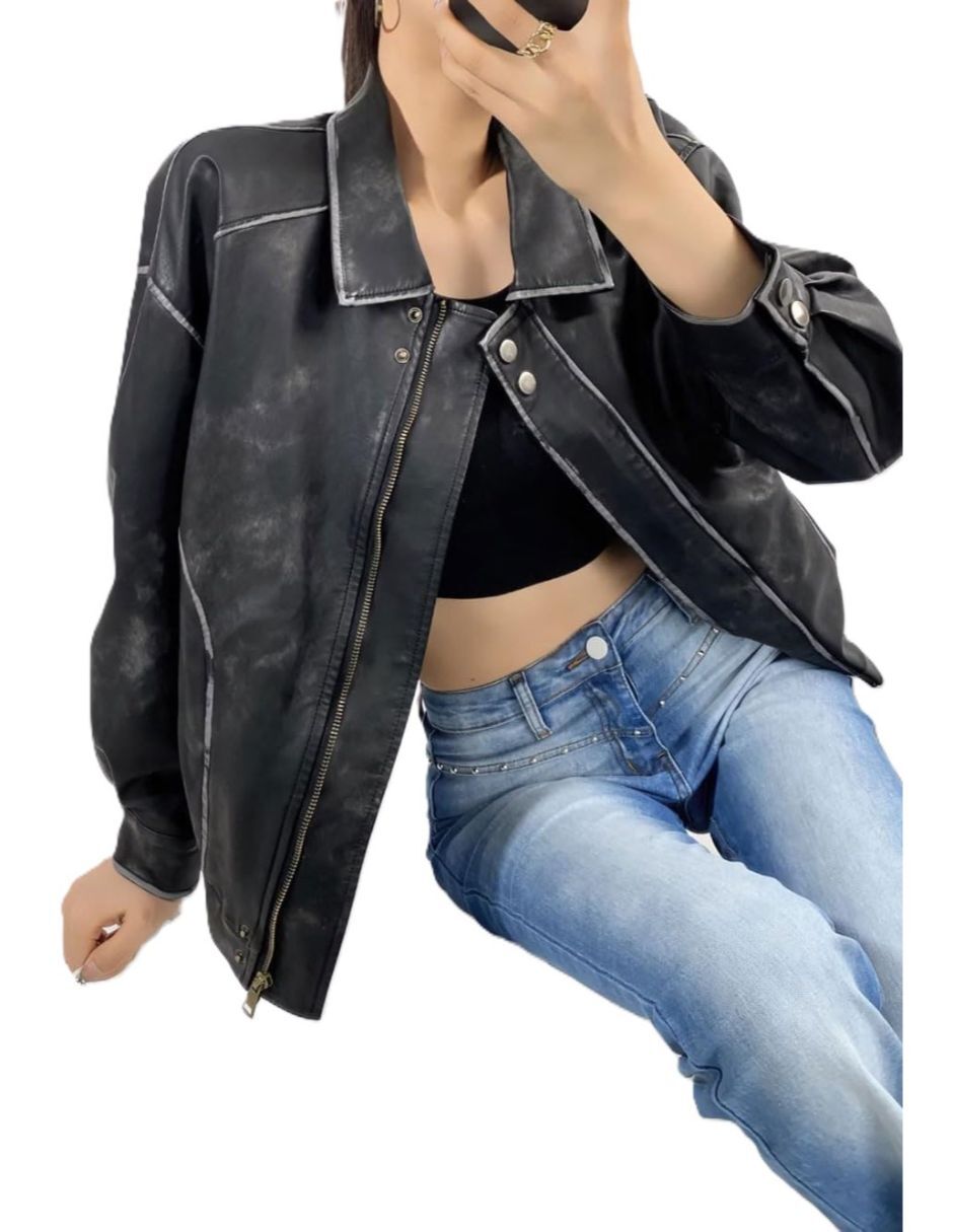 Chamarra casual Chouya para mujer