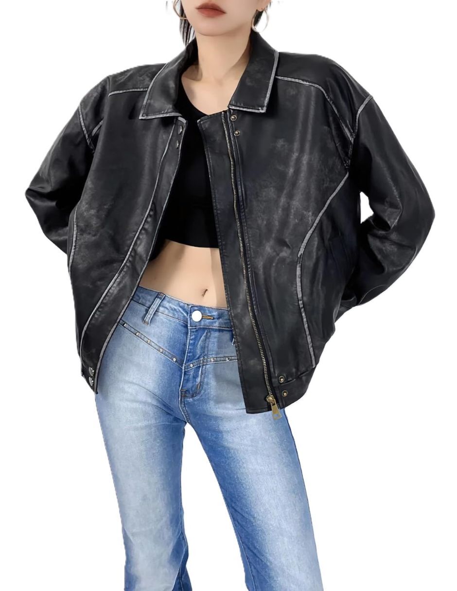 Chamarra casual Chouya para mujer