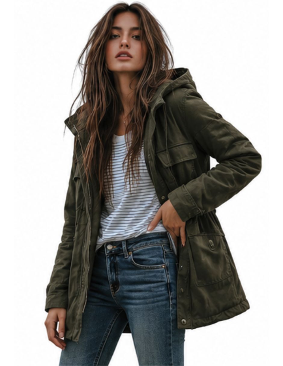 Chamarra casual para mujer 4