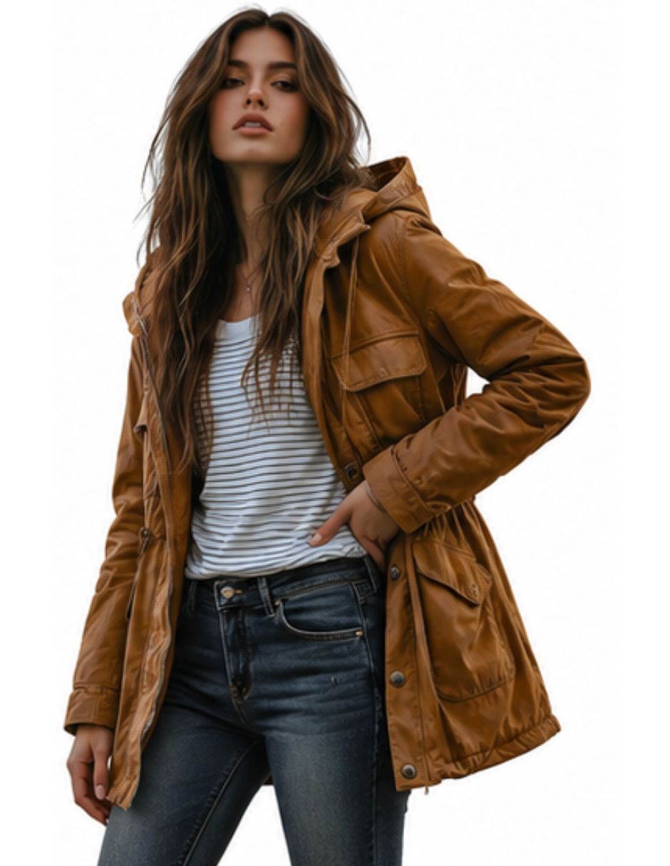 Chamarra casual para mujer 3