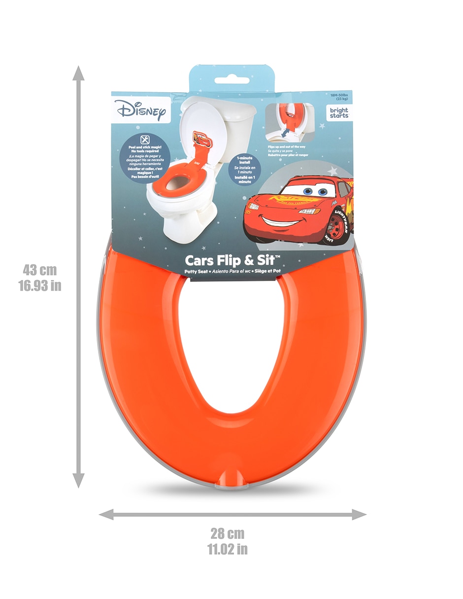 Entrenador de baño Bright Starts Rayo McQueen