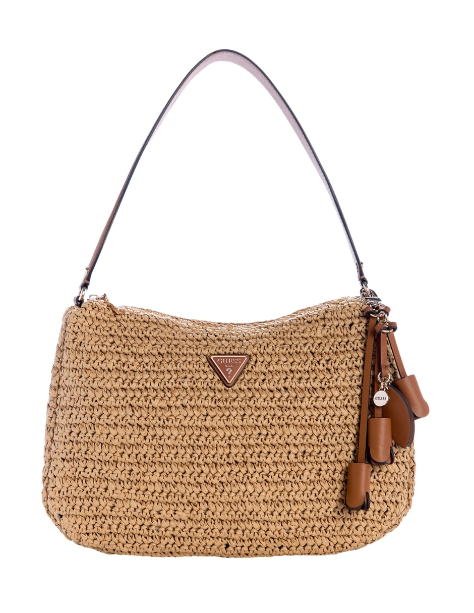 Set/bolsa shoulder ofelia de rafia para mujer