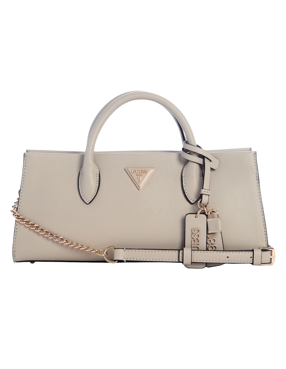 Set/bolsa satchel noelle de poliuretano para mujer 1
