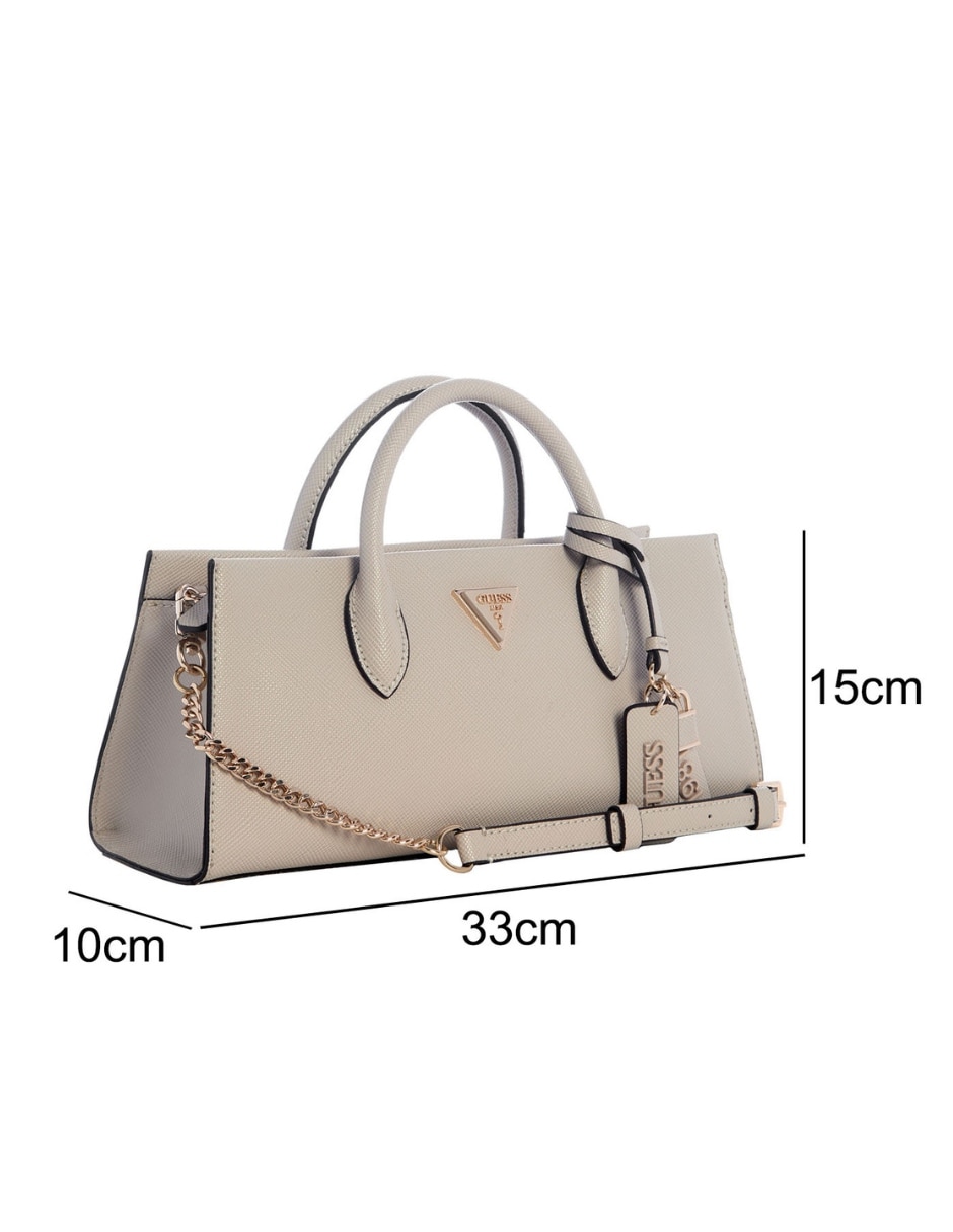 Set/bolsa satchel noelle de poliuretano para mujer 5