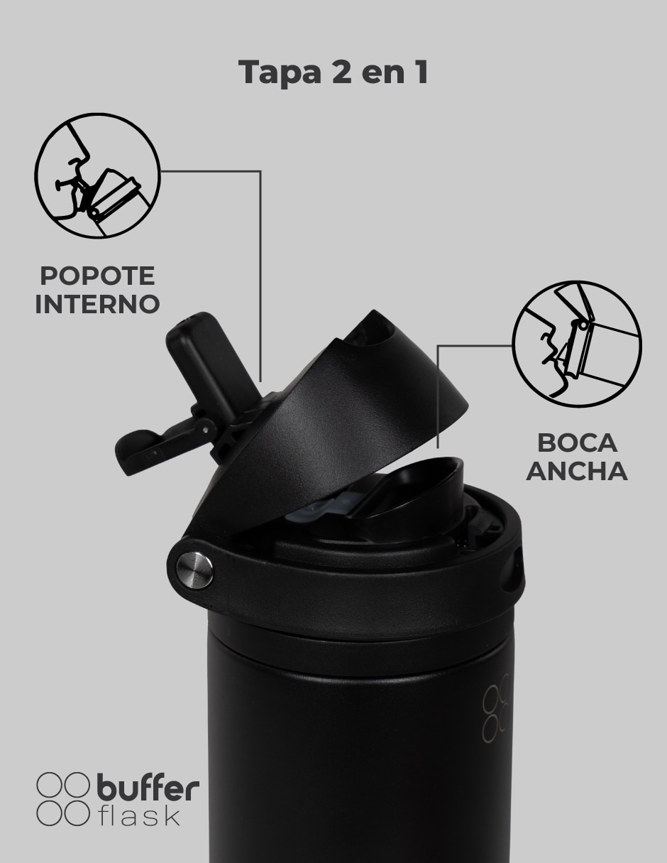 de acero inoxidable praslin x2 con tapa doble rosca 5