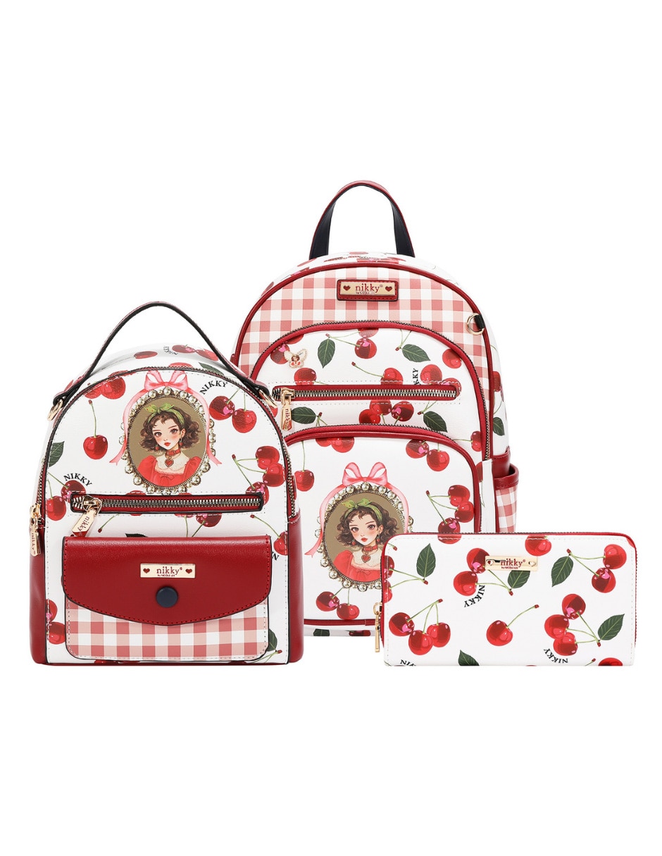 Set mochila casual Nikky para mujer