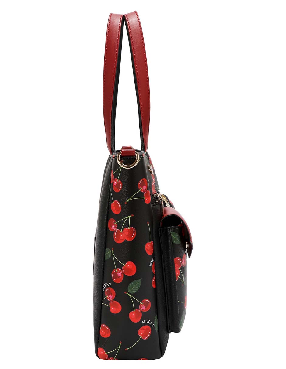 Bolsa tote Cherry Lips para mujer 2