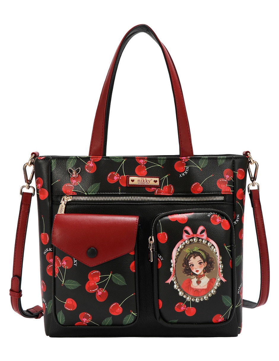Bolsa tote Cherry Lips para mujer 4
