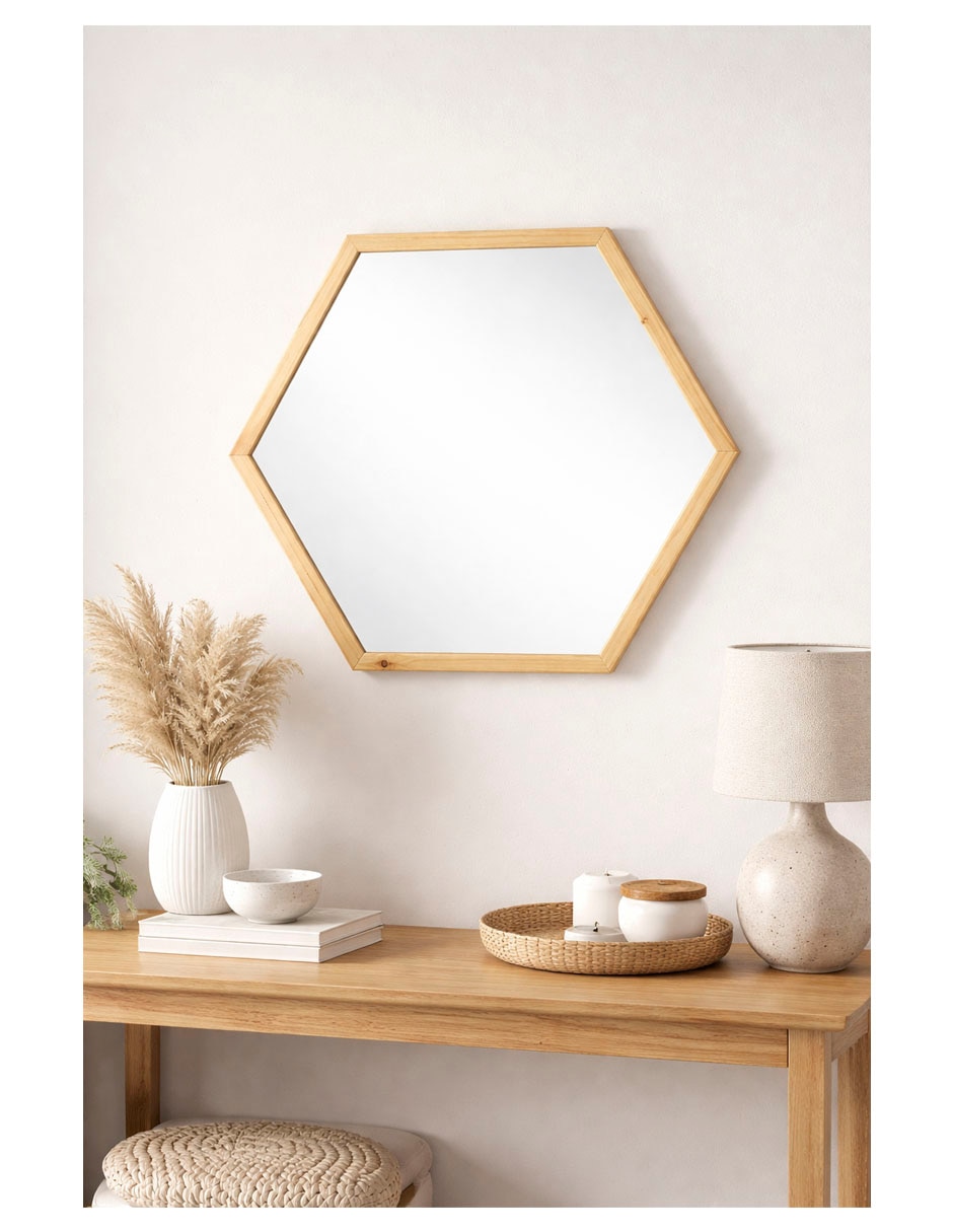 Set espejo/espejo hexagonal 2