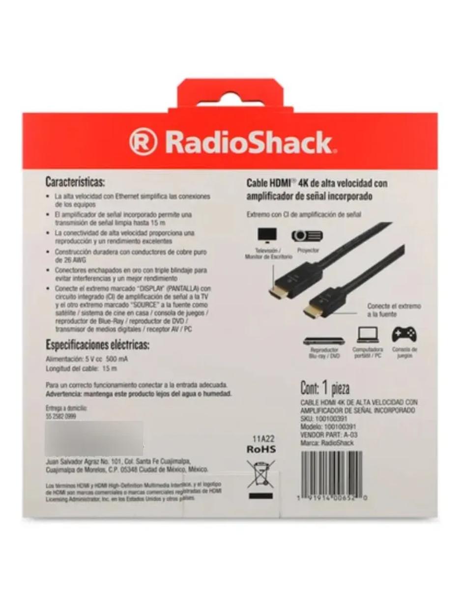 Cable HDMI de 1.5 m 3
