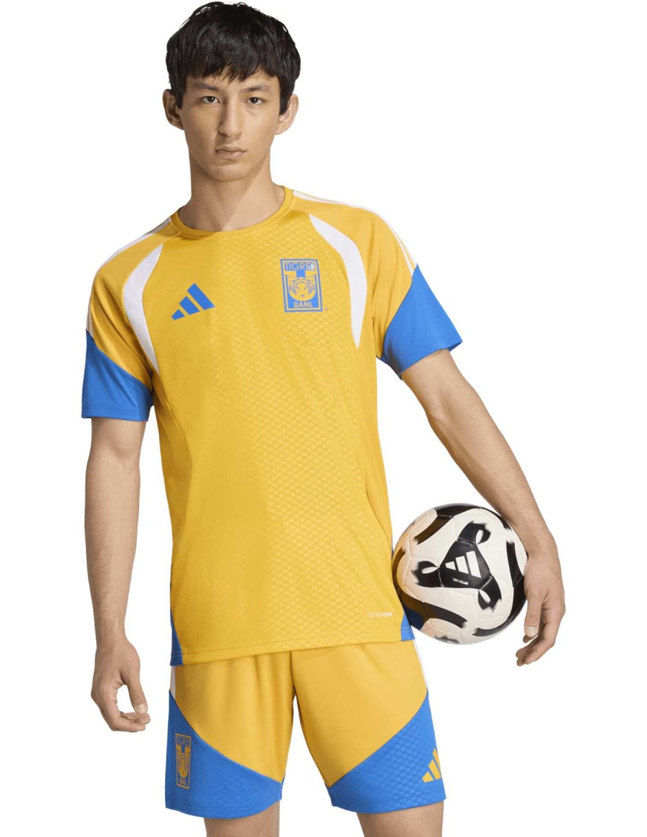 Jersey de Tigres Uanl entrenamiento de manga corta para hombre Jersey de Tigres Uanl entrenamiento de manga corta para hombre