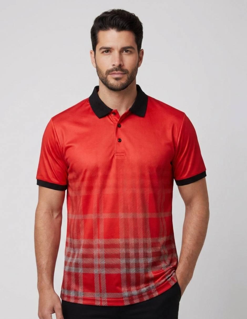 Playera tipo polo Benziny para hombre