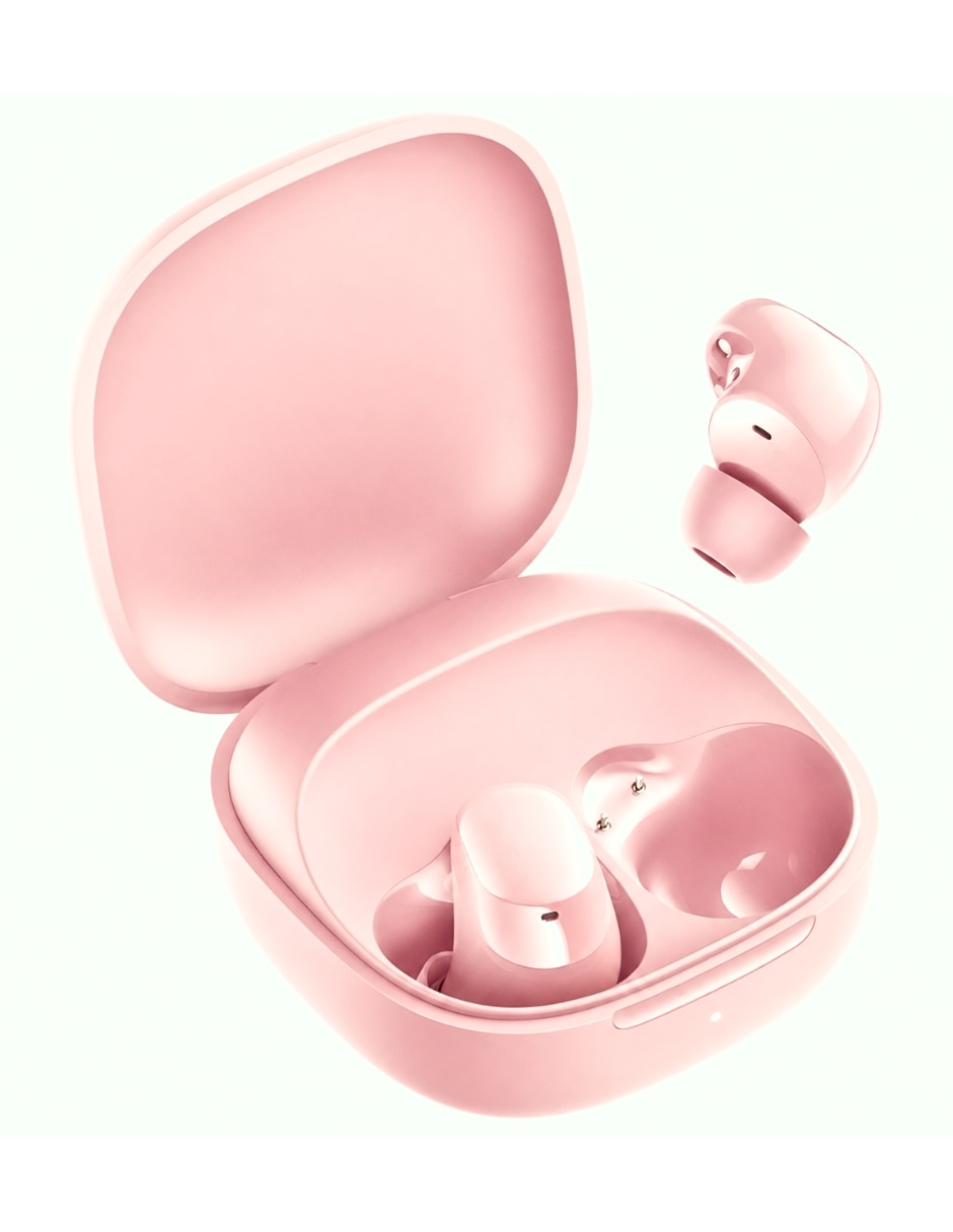 Set audífonos True Wireless Xiaomi Buds 6 Play Rosa con Smartwatch Dama Rosé inalámbricos con cancelación de ruido