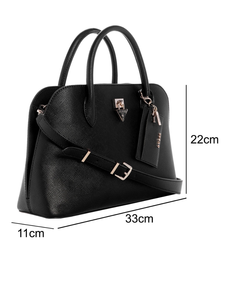 Set/bolsa satchel patsie de poliuretano para mujer 5