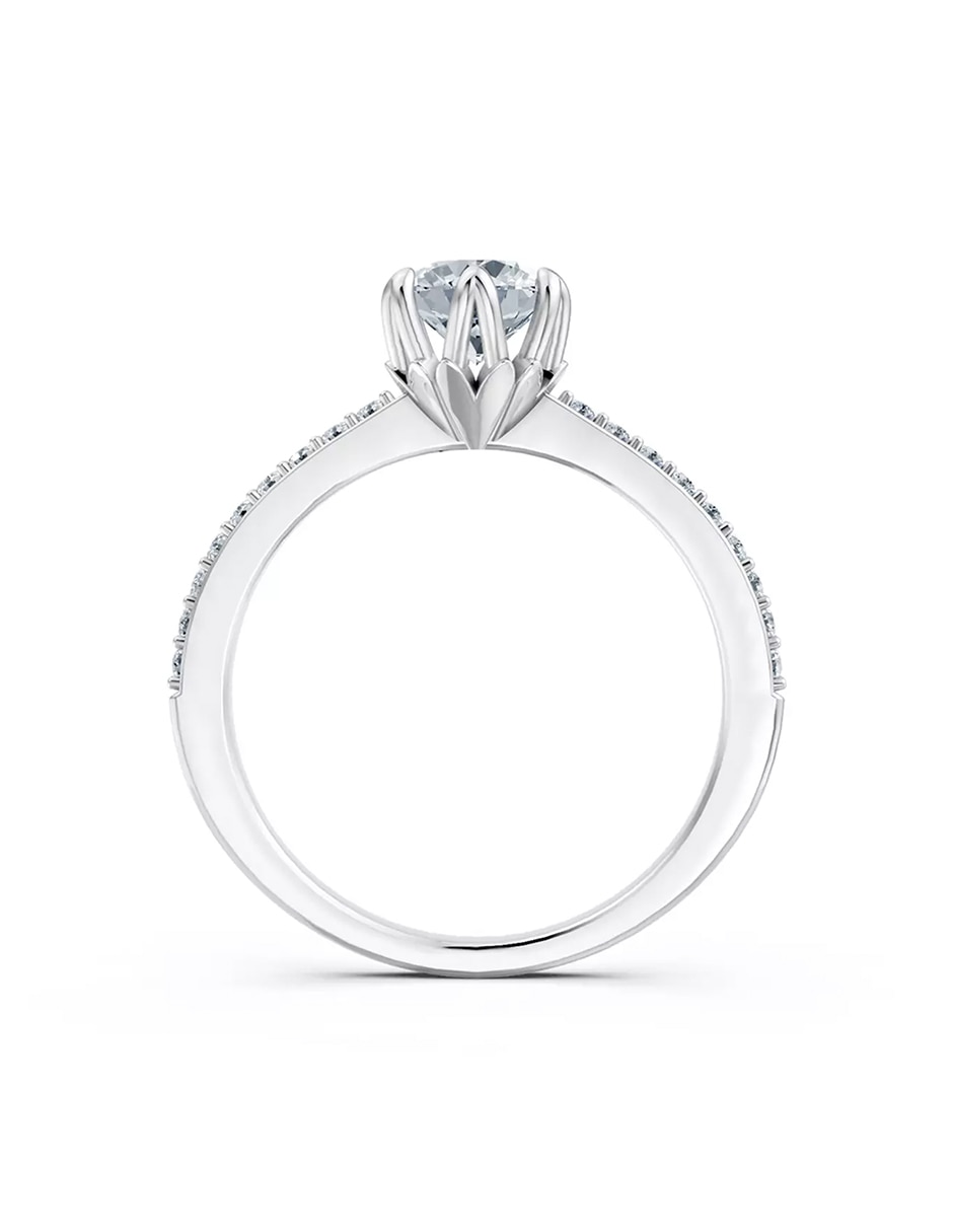 Anillo de compromiso de oro 18 k Amore Mio! 2