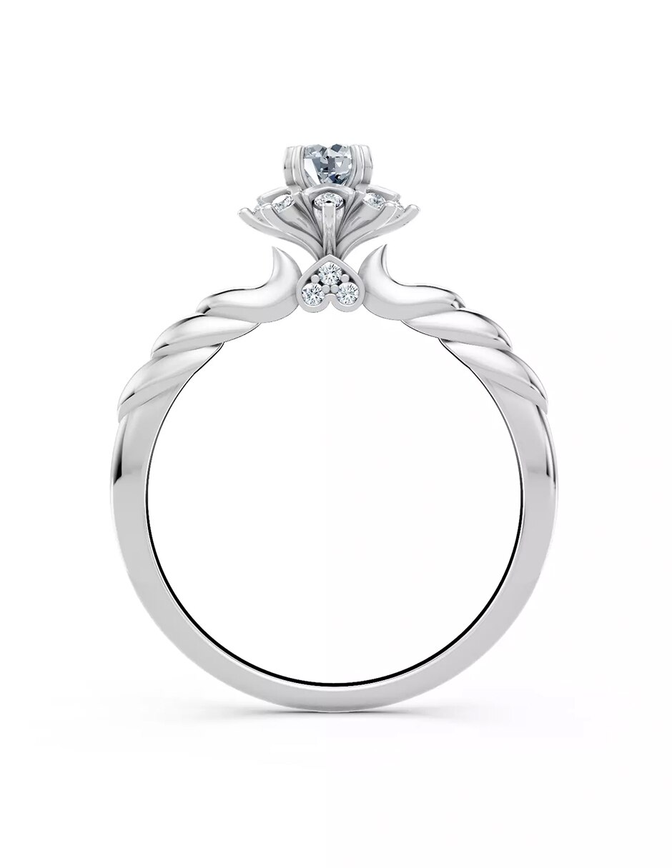 Anillo de compromiso de oro 9 k Amore Mio! 2