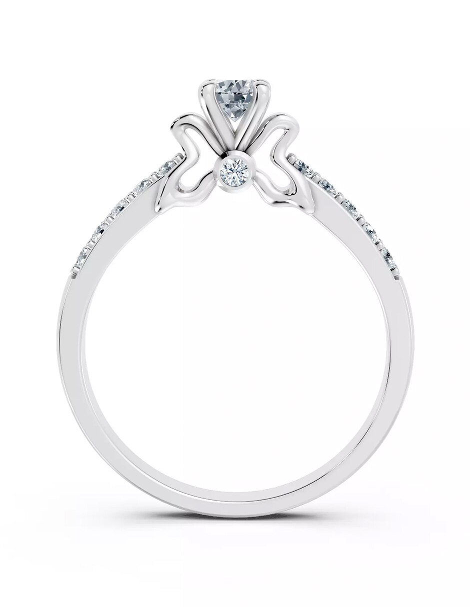 Anillo de compromiso de oro 18 k Amore Mio! 3