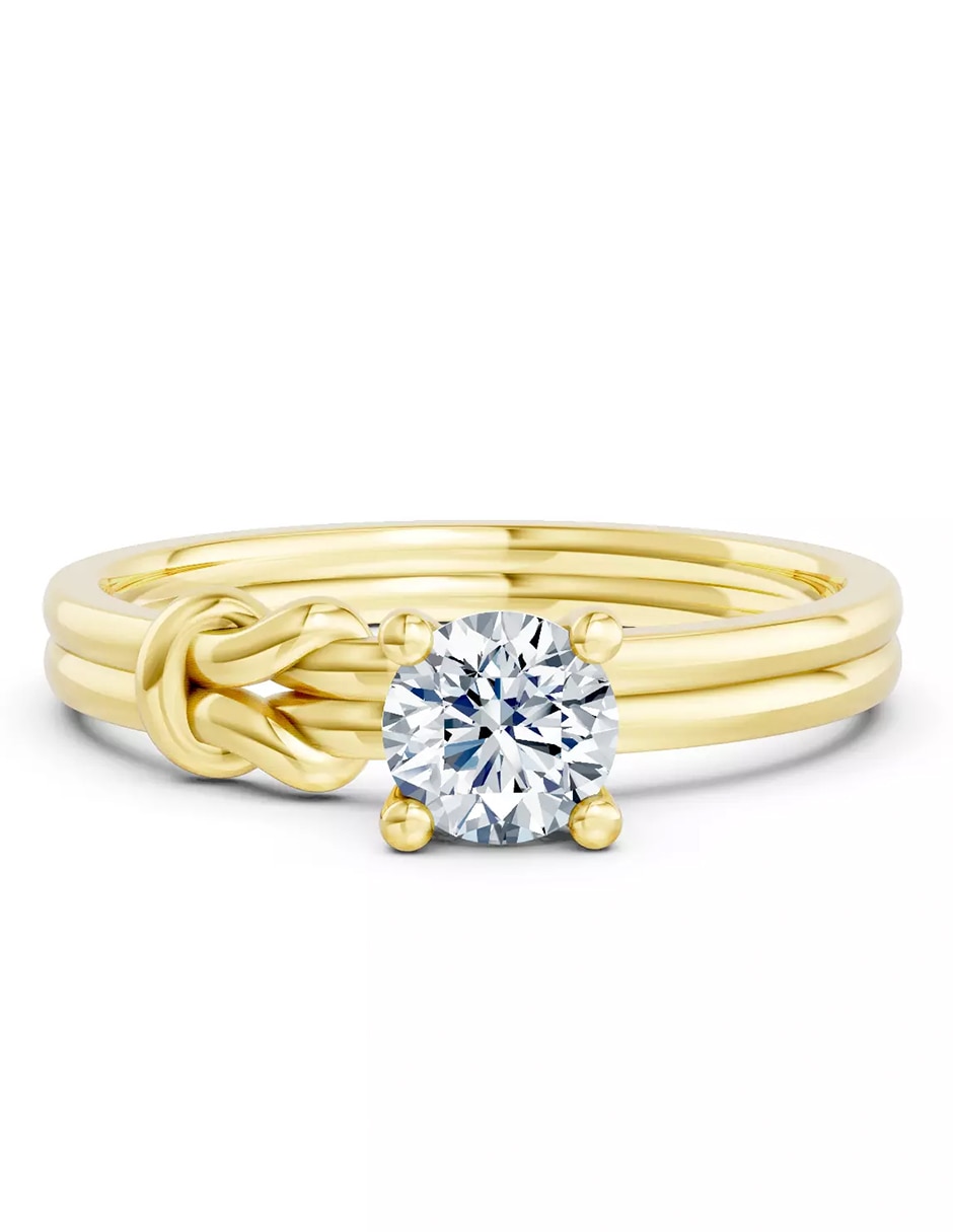 Anillo de compromiso de oro 9 k zirconia cúbica Anillo de compromiso de oro 9 k zirconia cúbica