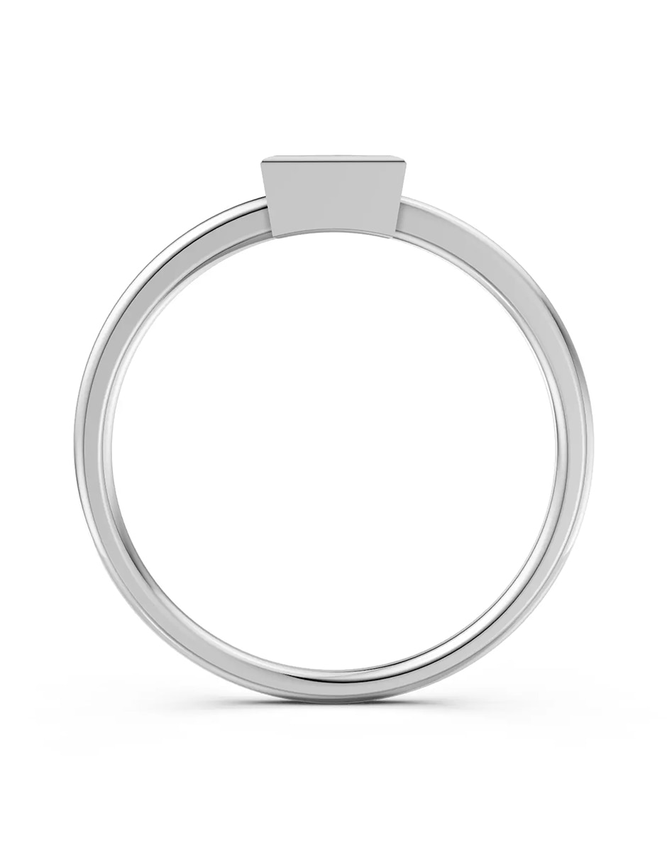 Anillo de compromiso de oro 9 k zirconia cúbica 2