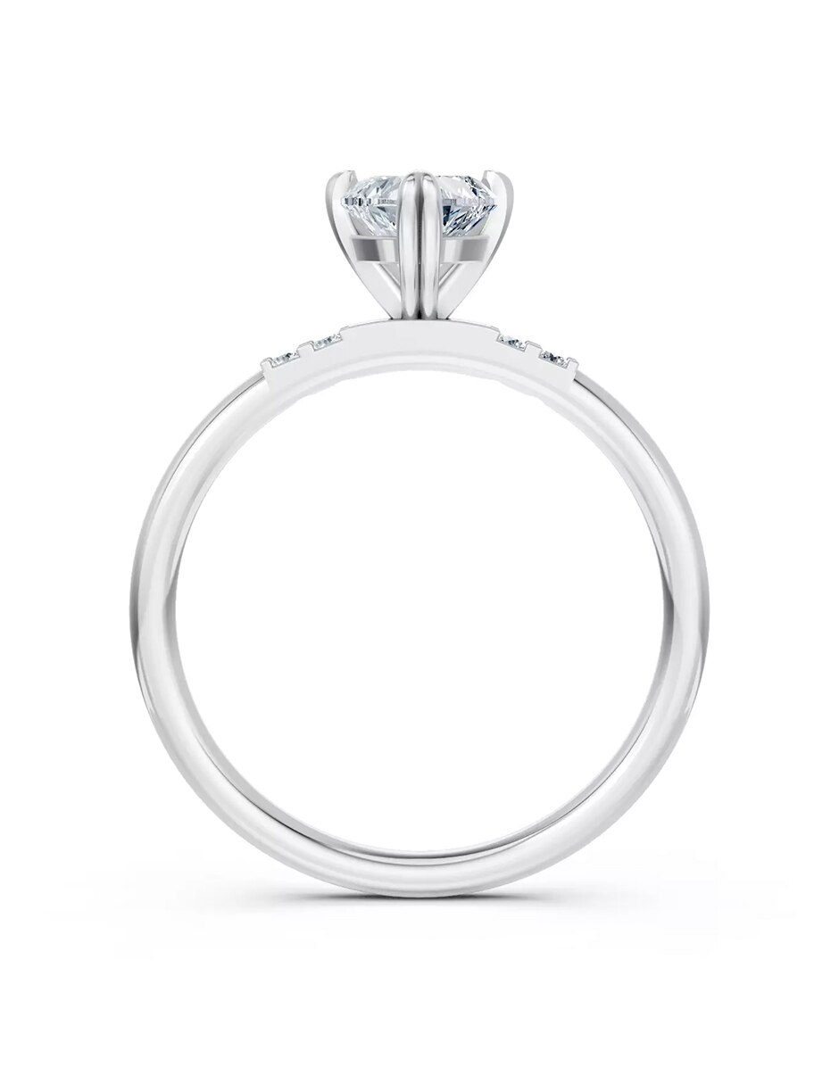 Anillo de compromiso de oro 9 k Amore Mio! 2
