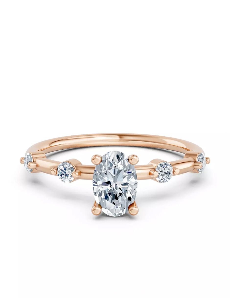 Anillo de compromiso de oro 18 k zirconia cúbica Anillo de compromiso de oro 18 k zirconia cúbica