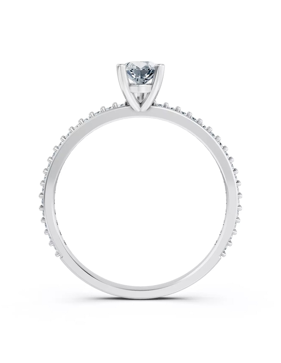 Anillo de compromiso de oro 9 k Amore Mio! 2