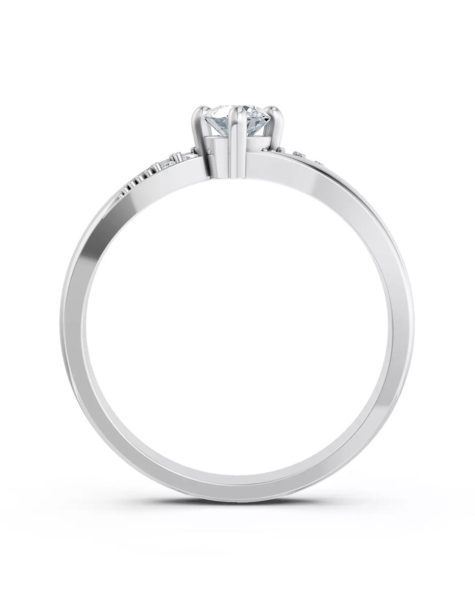 Anillo de compromiso de oro 9 k Amore Mio! 2