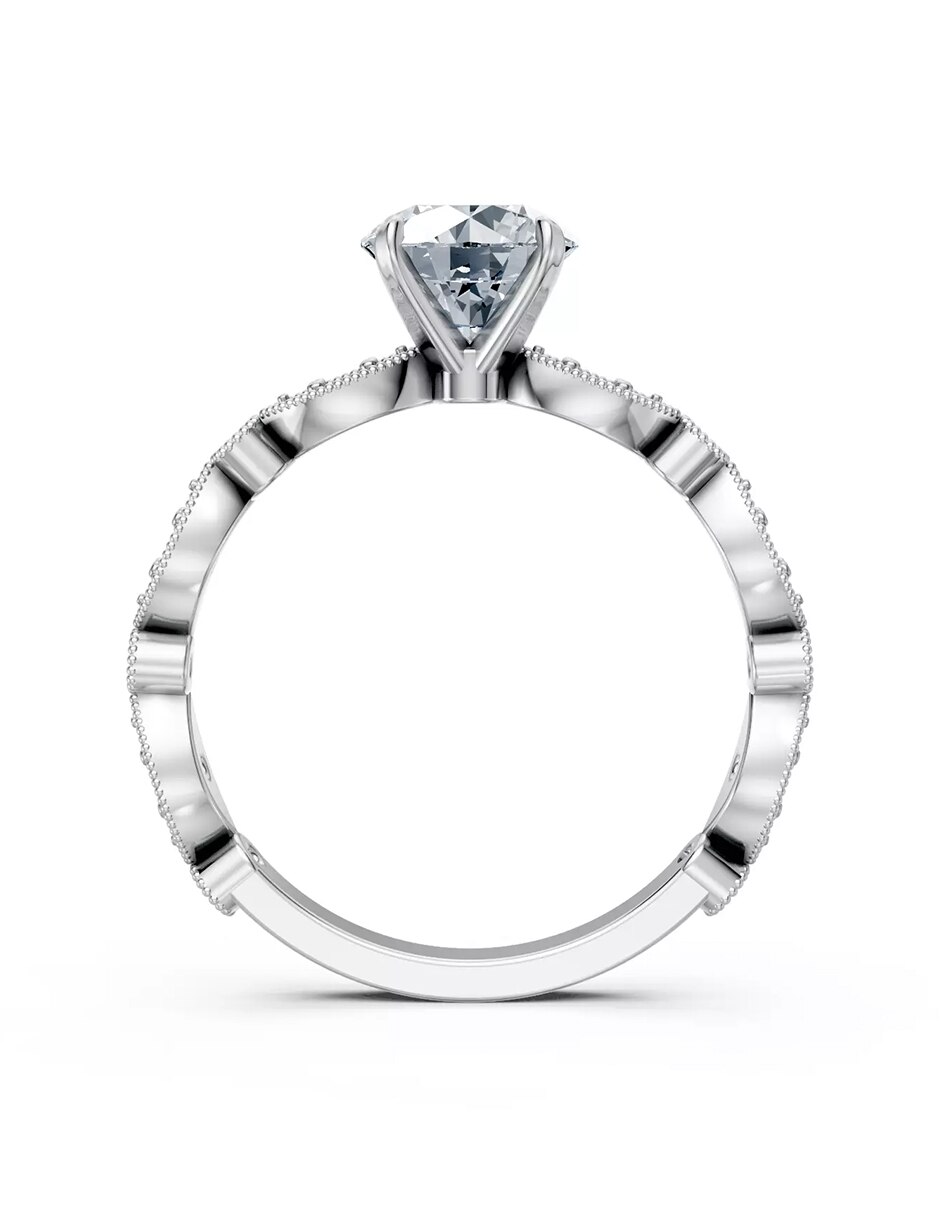 Anillo de compromiso de oro 9 k Amore Mio! 2