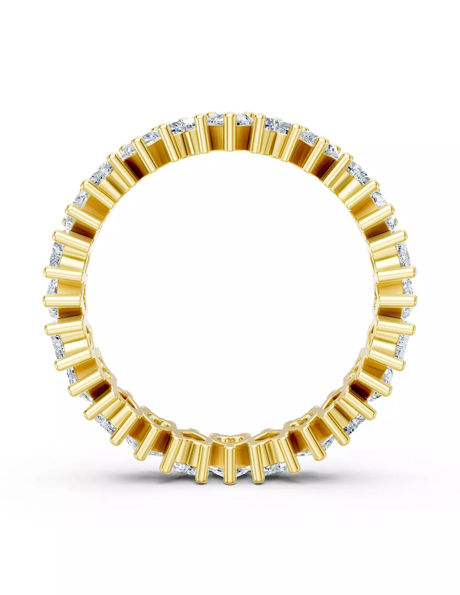 Anillo de compromiso de oro 9 k Amore Mio zirconia cúbica