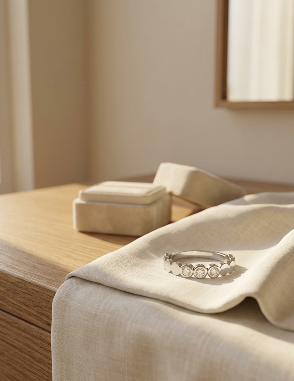 Anillo de compromiso de oro 14k zirconia cúbica 8