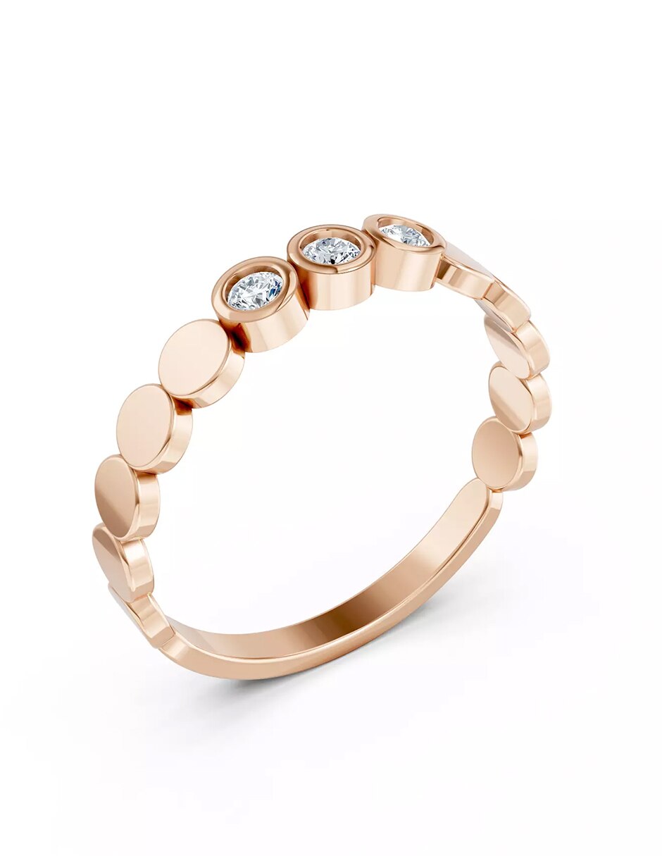 Anillo de compromiso 18 k Amore Mio! 7