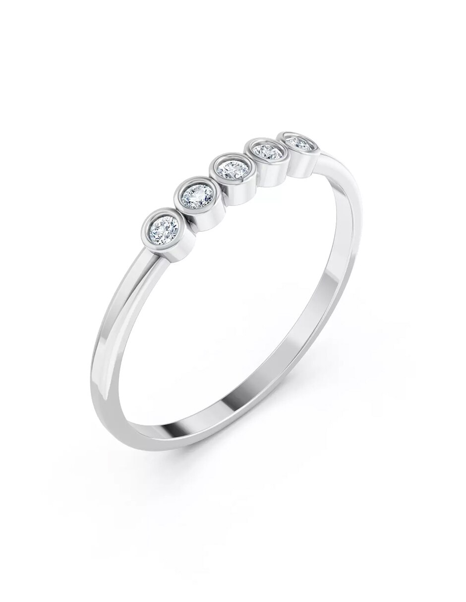 Anillo de compromiso 18 k Amore Mio! 5