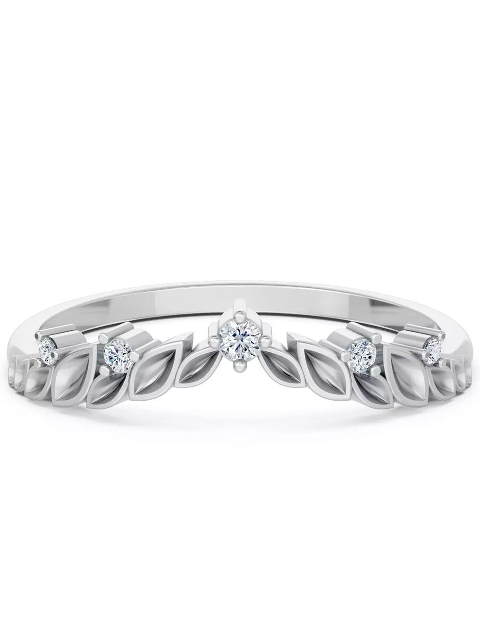 Anillo de compromiso de oro 9 k zirconia cúbica