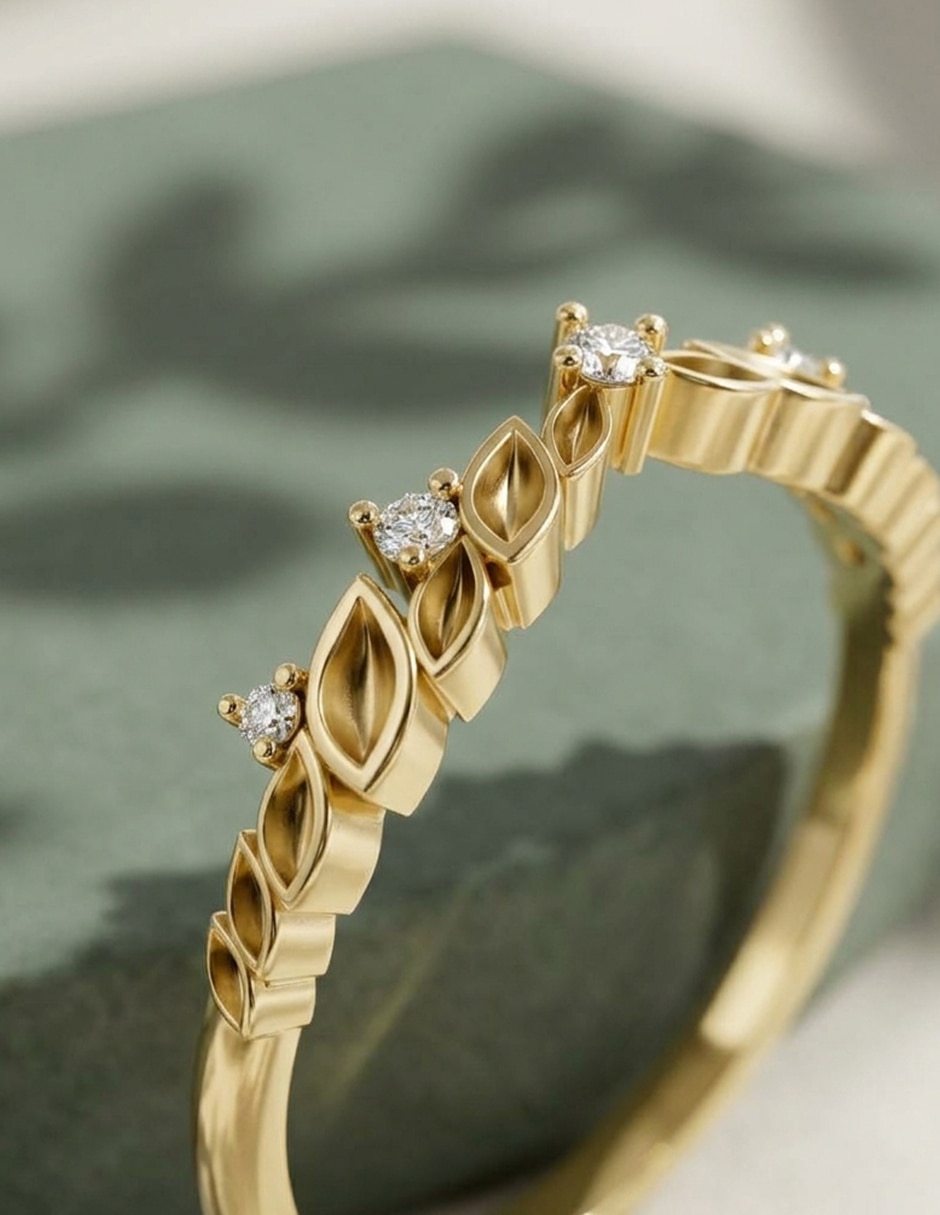 Anillo de compromiso de oro 9 k Amore Mio zirconia cúbica