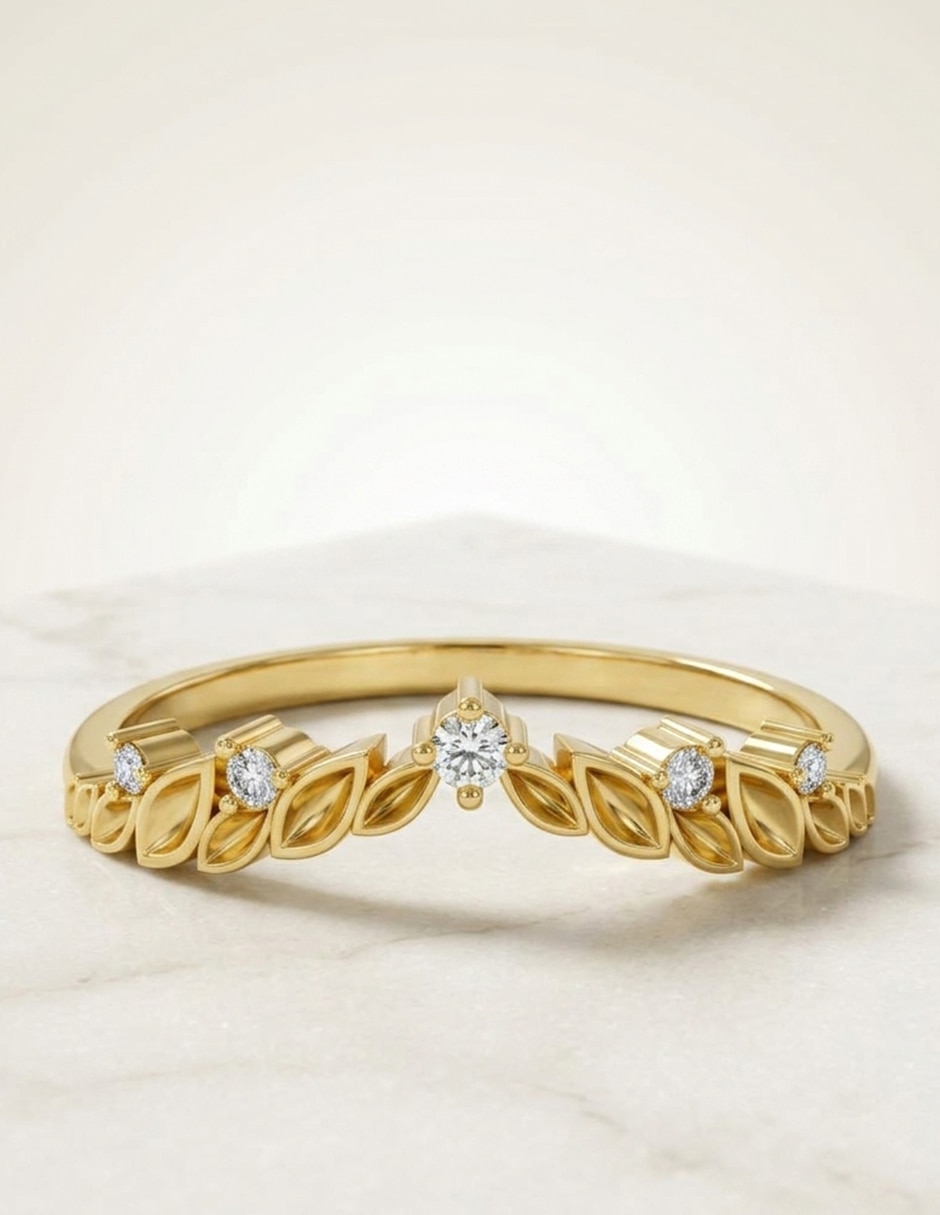 Anillo de compromiso de oro 18 k Amore Mio zirconia cúbica