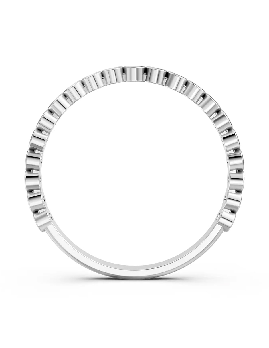 Anillo de compromiso de oro 18 k zirconia cúbica 2