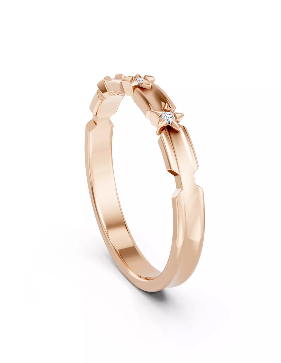 Anillo de compromiso 9 k Amore Mio! 4
