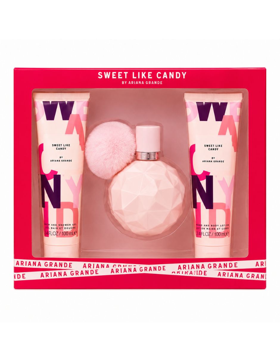 Set eau de parfum Ariana Grande sweet like candy para mujer