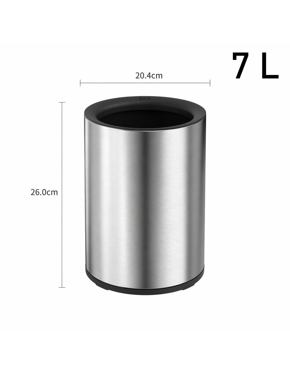 Bote de basura classic de acero inoxidable 7