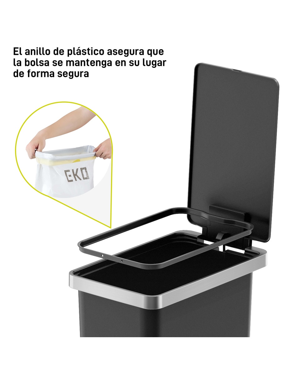 Bote de basura de plástico 7