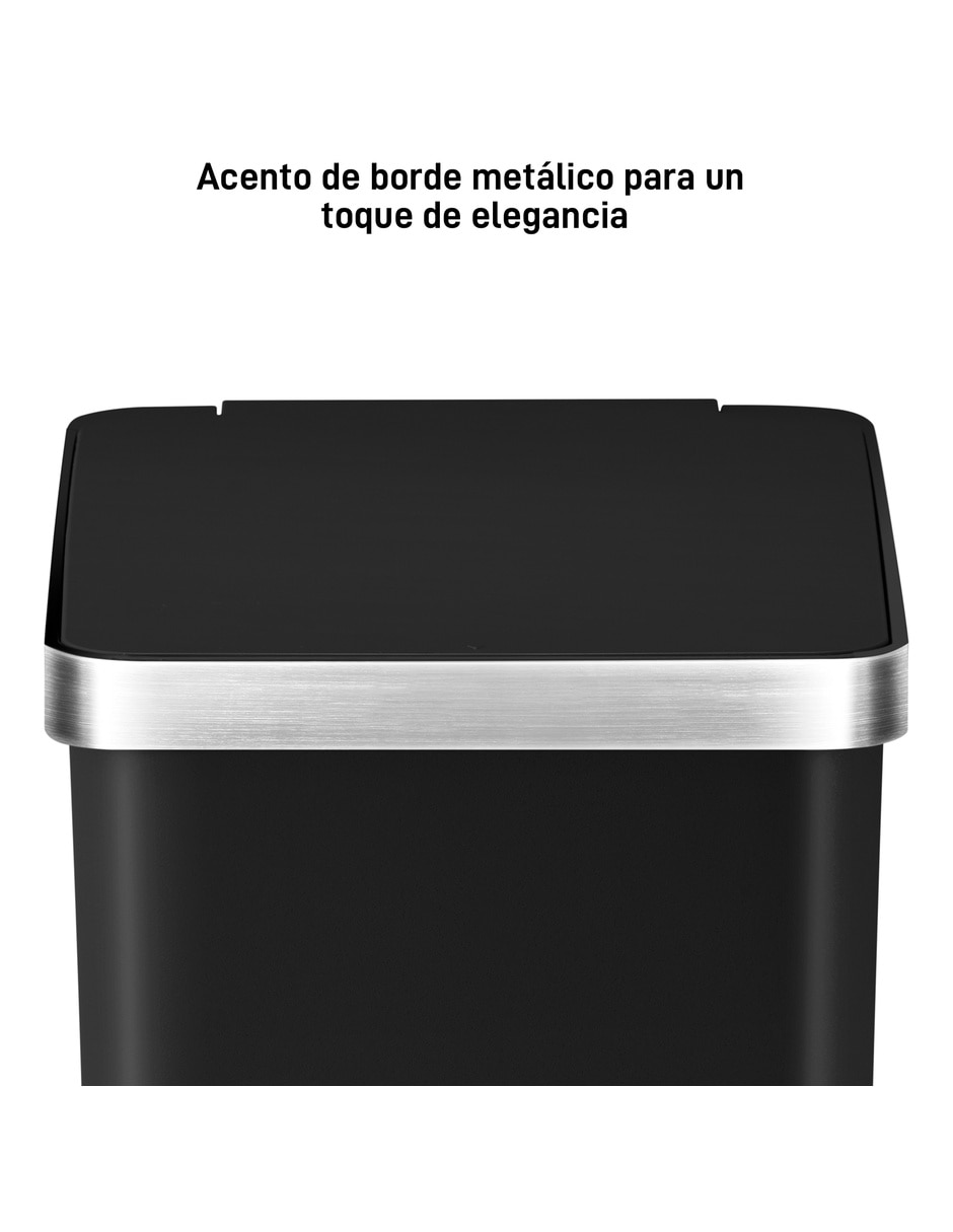 Bote de basura de plástico