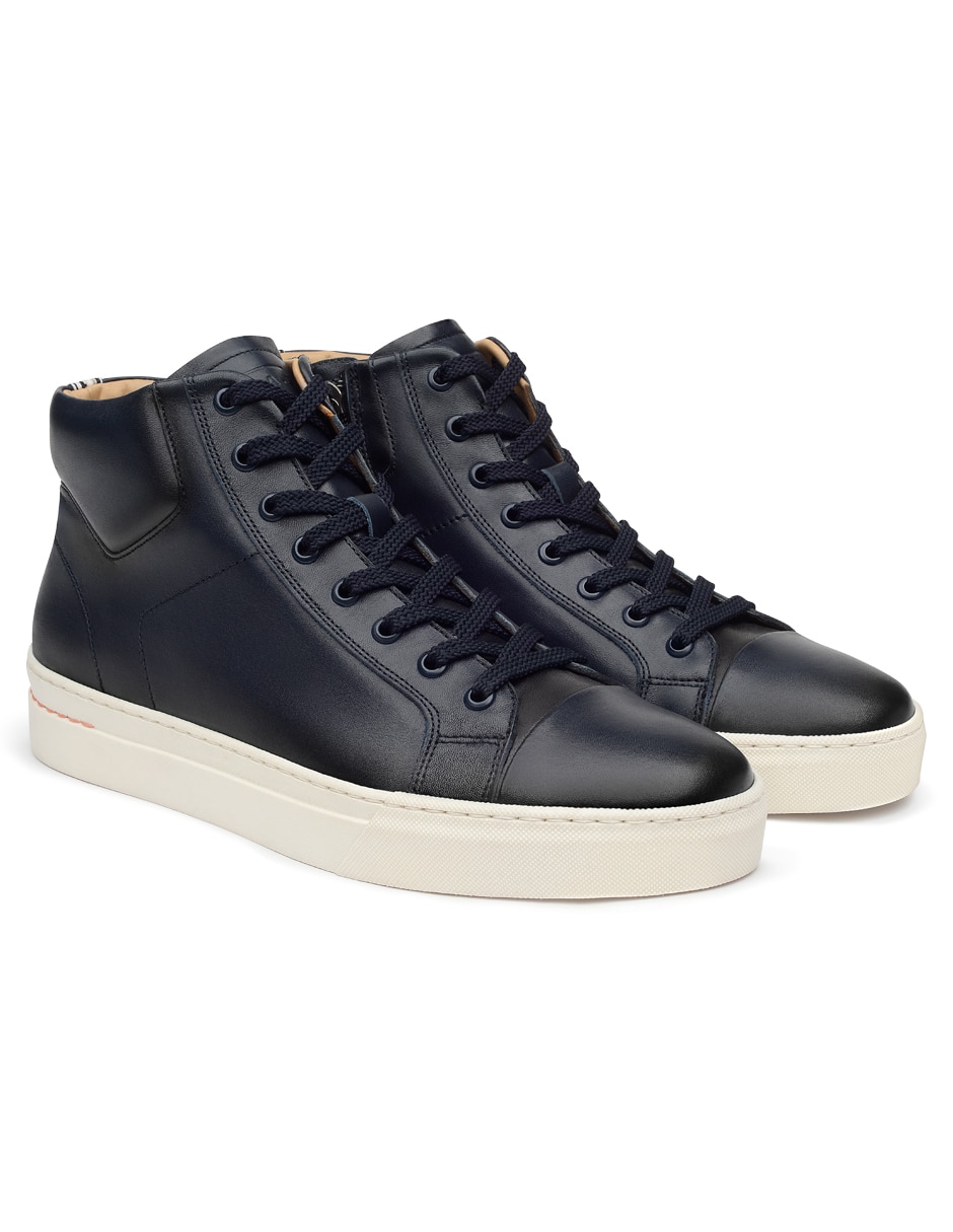 Tenis de piel L-A-D para hombre