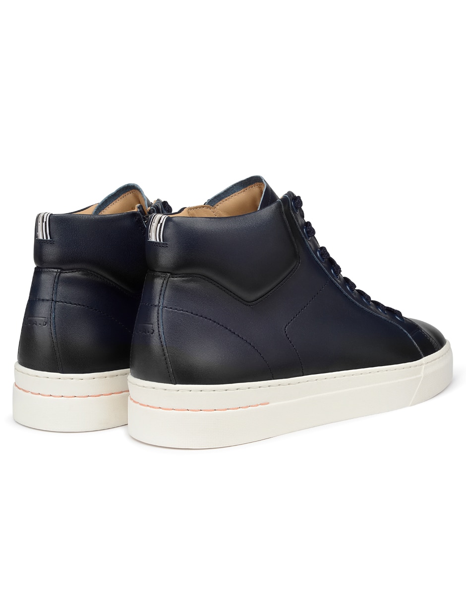 Tenis de piel L-A-D para hombre