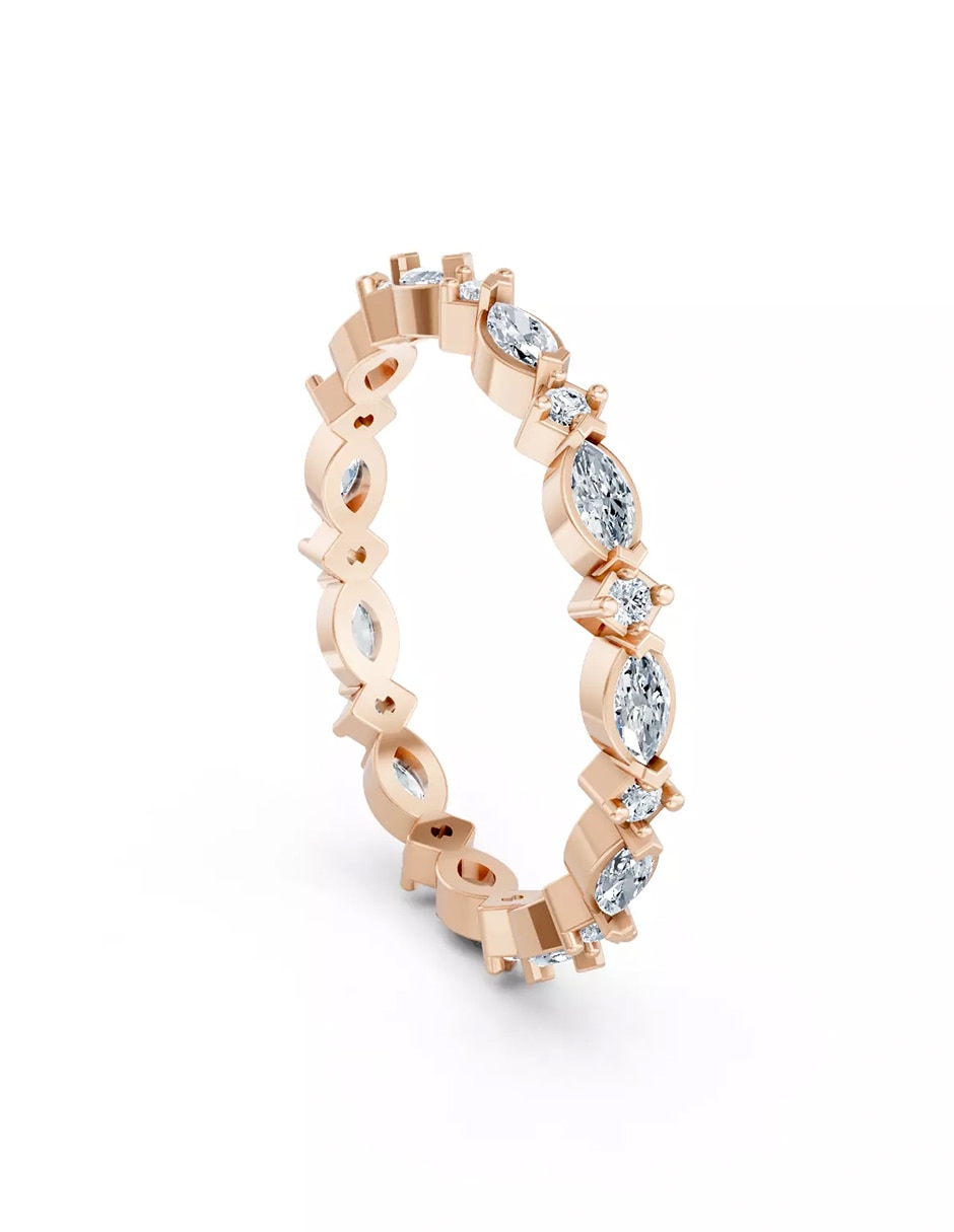 Anillo de compromiso 14 k Amore Mio! 3