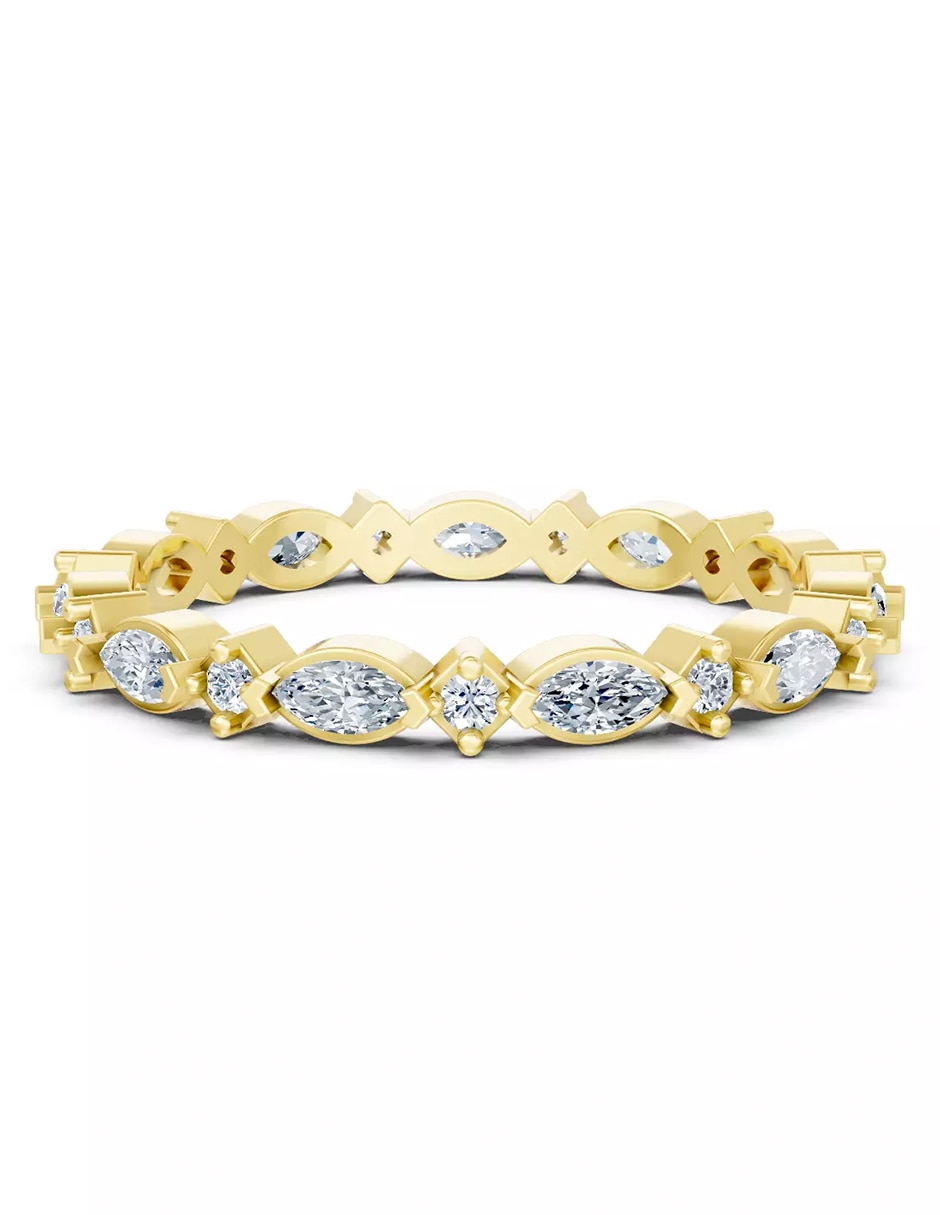 Anillo de compromiso de oro 18 k Amore Mio zirconia cúbica