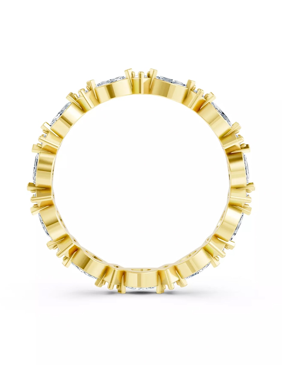 Anillo de compromiso de oro 18 k Amore Mio zirconia cúbica