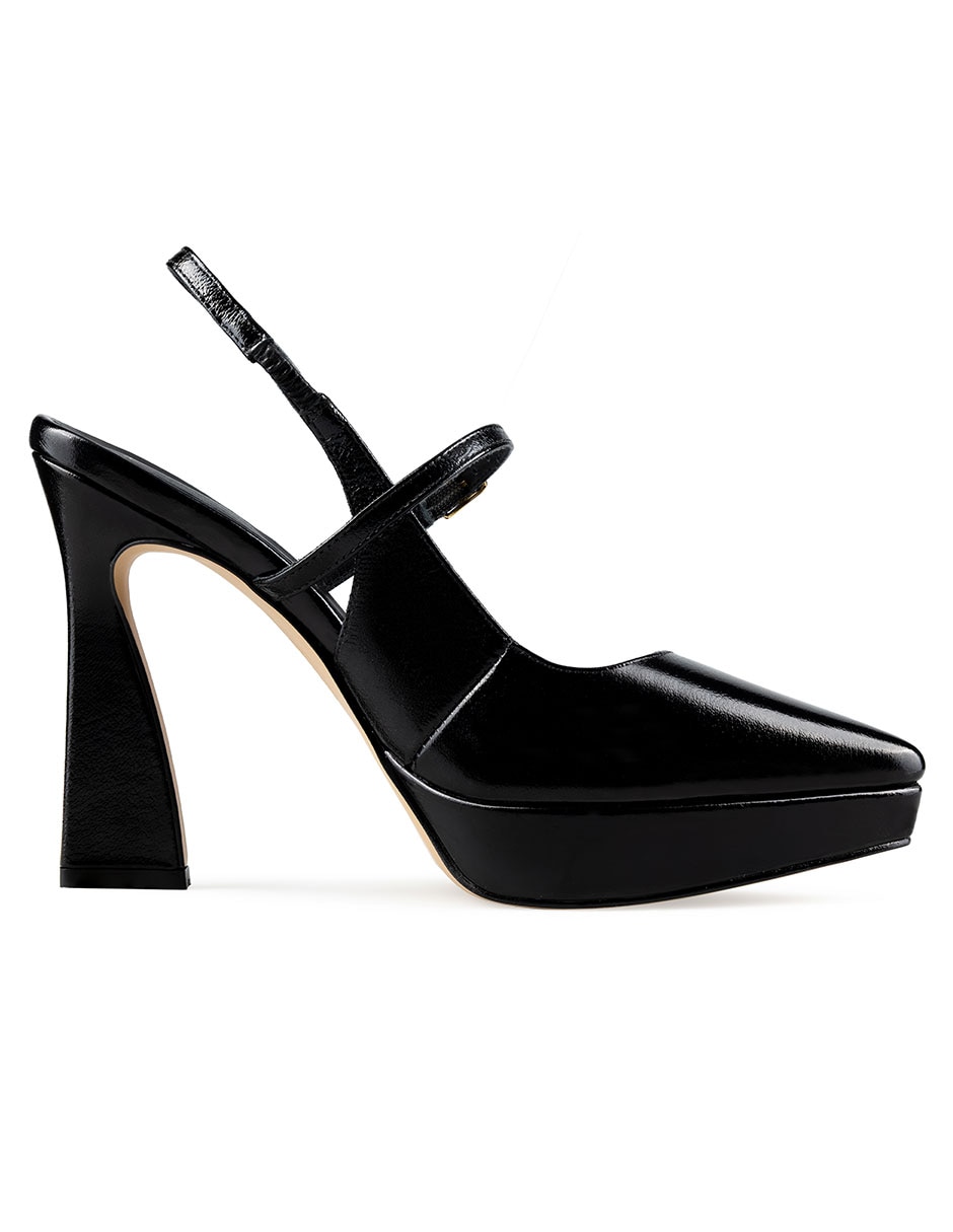 Zapatilla charol piel Davenia