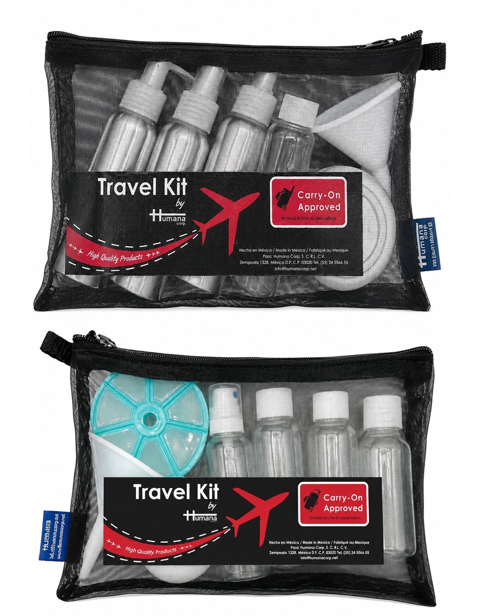 Set bolsa organizadora viaje Humana